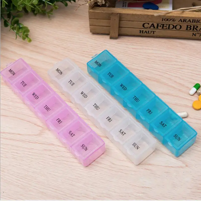 Travel Pill Box Plastic Pill Case Weekly Medicine Storage Organizer Container Plastic Storage Box Divider Weekly Pill Storage
Travel Pill Box Plastic Pill Case Weekly Medicine Storage Organizer Container Plastic Storage Box Divider Weekly Pill Storage