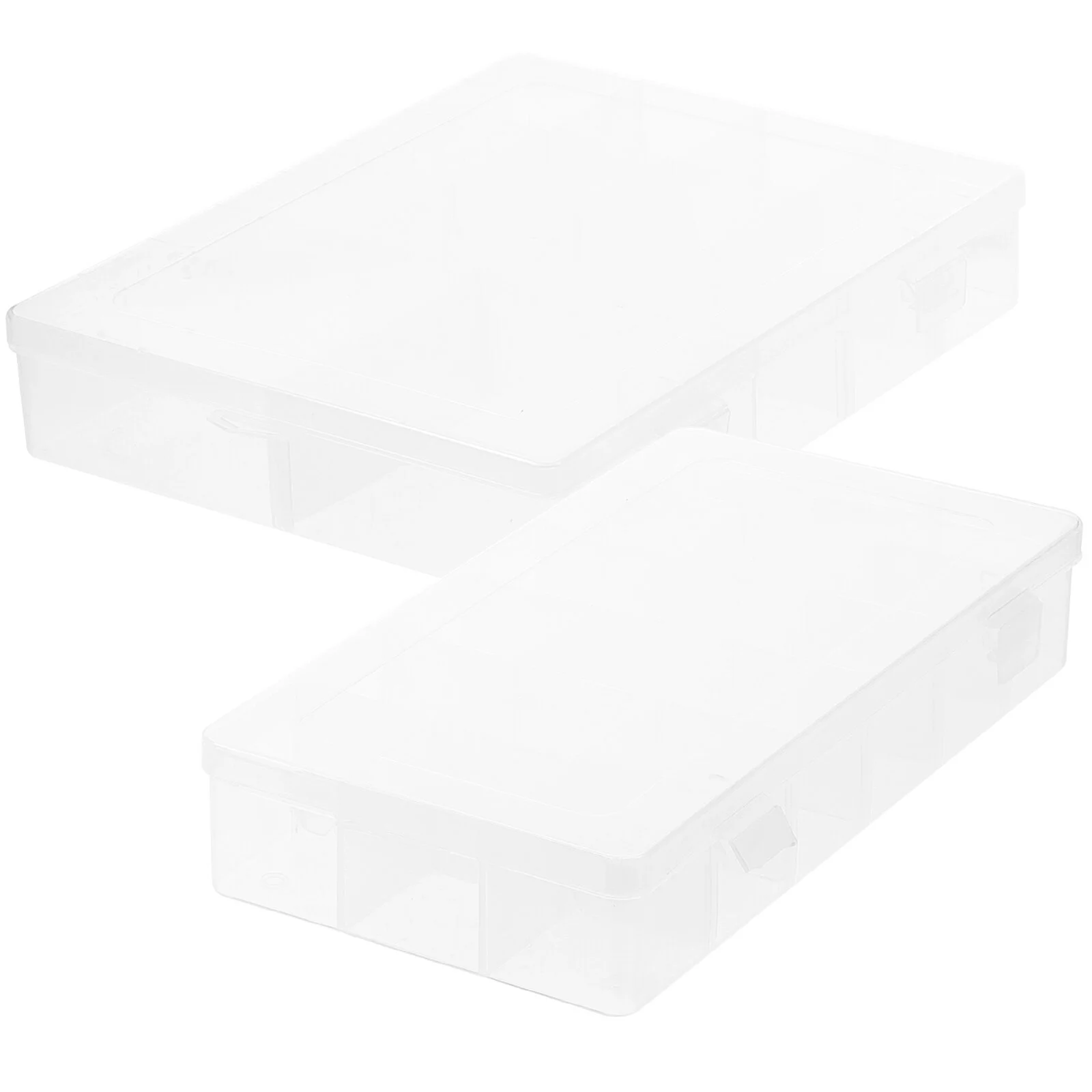 2 Pcs Transparent Compartment Storage Nail Case Jewelry Accessories Board Game Box Containers Beads Trinket Earring Stud Button
2 Pcs Transparent Compartment Storage Nail Case Jewelry Accessories Board Game Box Containers Beads Trinket Earring Stud Button