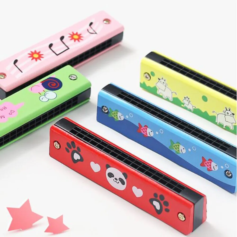 16 Holes Harmonica Mouth Organ Cartoon Pattern Wooden Harmonica Children Kids Music Instrument Educational Toy Gift 2023 New
16 Holes Harmonica Mouth Organ Cartoon Pattern Wooden Harmonica Children Kids Music Instrument Educational Toy Gift 2023 New