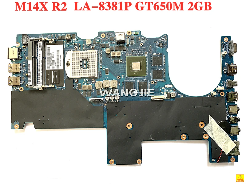 CN-0RH50G RH50G для DELL Alienware M14X R2 материнская плата Б/у QBLB0 LA-8381P GT650M 2 Гб материнская плата 100% рабочий
CN-0RH50G RH50G для DELL Alienware M14X R2 материнская плата Б/у QBLB0 LA-8381P GT650M 2 Гб материнская плата 100% рабочий