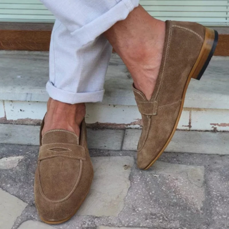 Туфли мужские из искусственной замши, лоферы, низкий каблук, плоская подошва, однотонные, повседневные, классические, удобные, дышащие, дело...
Туфли мужские из искусственной замши, лоферы, низкий каблук, плоская подошва, однотонные, повседневные, классические, удобные, дышащие, дело...