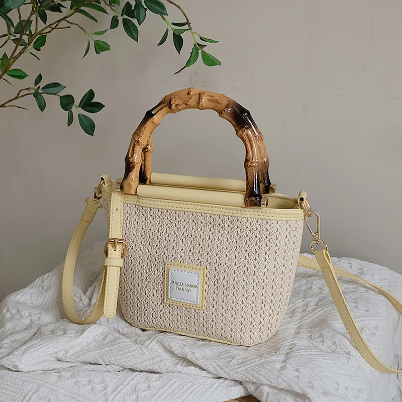Straw Weaving Tote for Women Summer Shoulder Bags 2022 New Luxury Designer Women's Handbags Large Capacity Female Crossbody Bag
Straw Weaving Tote for Women Summer Shoulder Bags 2022 New Luxury Designer Women's Handbags Large Capacity Female Crossbody Bag