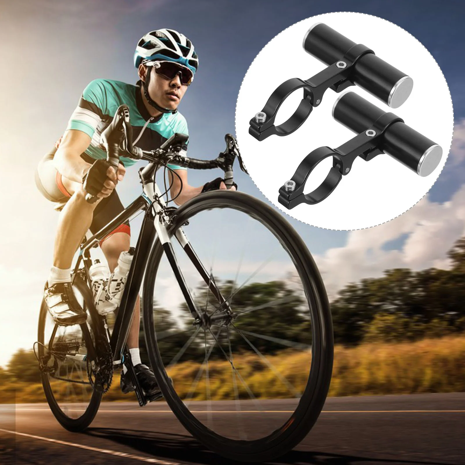 2 Pcs Multi-function Extension Rack Metal Handlebar Bicycle Aluminum Alloy Professional Bracket Handlebars Bike
2 Pcs Multi-function Extension Rack Metal Handlebar Bicycle Aluminum Alloy Professional Bracket Handlebars Bike