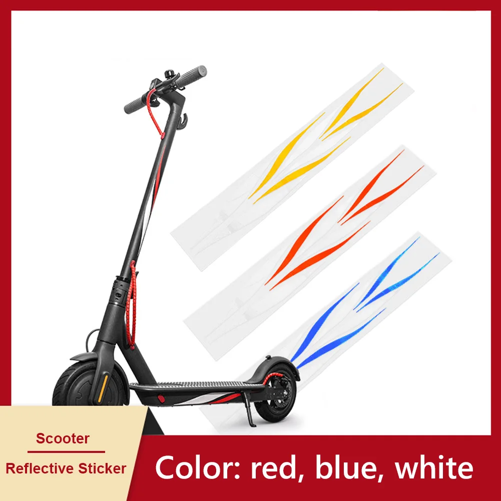 Electric Scooter Reflective Protection Sticker PVC Waterproof Night Riding Warning Strip Scooter Decor for Xiaomi Mijia M365 Pro
Electric Scooter Reflective Protection Sticker PVC Waterproof Night Riding Warning Strip Scooter Decor for Xiaomi Mijia M365 Pro