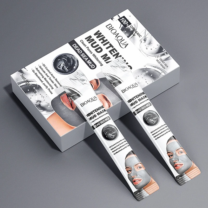 10pcs BIOAQUA Whitening Face Mask Mud Masks skincare Moisturizing Acne Blackhead Removal Facial Masks Face Skin Care Products
10pcs BIOAQUA Whitening Face Mask Mud Masks skincare Moisturizing Acne Blackhead Removal Facial Masks Face Skin Care Products