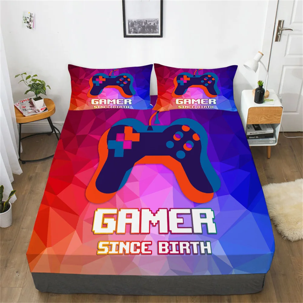 Game 3D Comforter Set King Size Bed Sheet Sets Teens Kid Home Bedding Suit Cotton Fitted Sheets Suits Beds Cover Bedspreads
Game 3D Comforter Set King Size Bed Sheet Sets Teens Kid Home Bedding Suit Cotton Fitted Sheets Suits Beds Cover Bedspreads