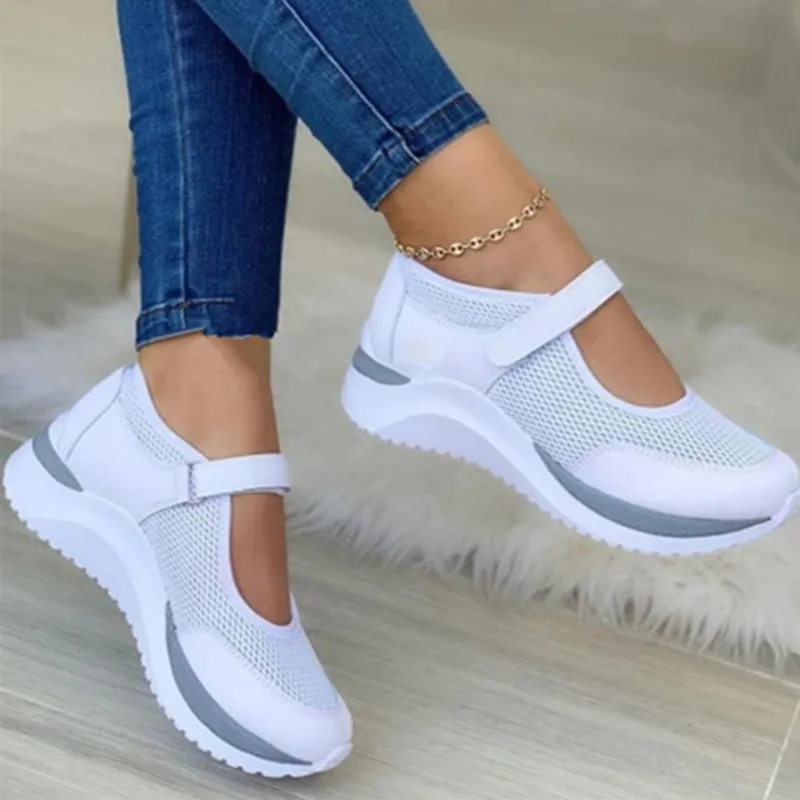 2022 New AutumnOutdoorBreathable Mesh Shoes Women Casual Platform Sneakers Travel Walking Footwear Large Size Vulcanized Shoes
2022 New AutumnOutdoorBreathable Mesh Shoes Women Casual Platform Sneakers Travel Walking Footwear Large Size Vulcanized Shoes