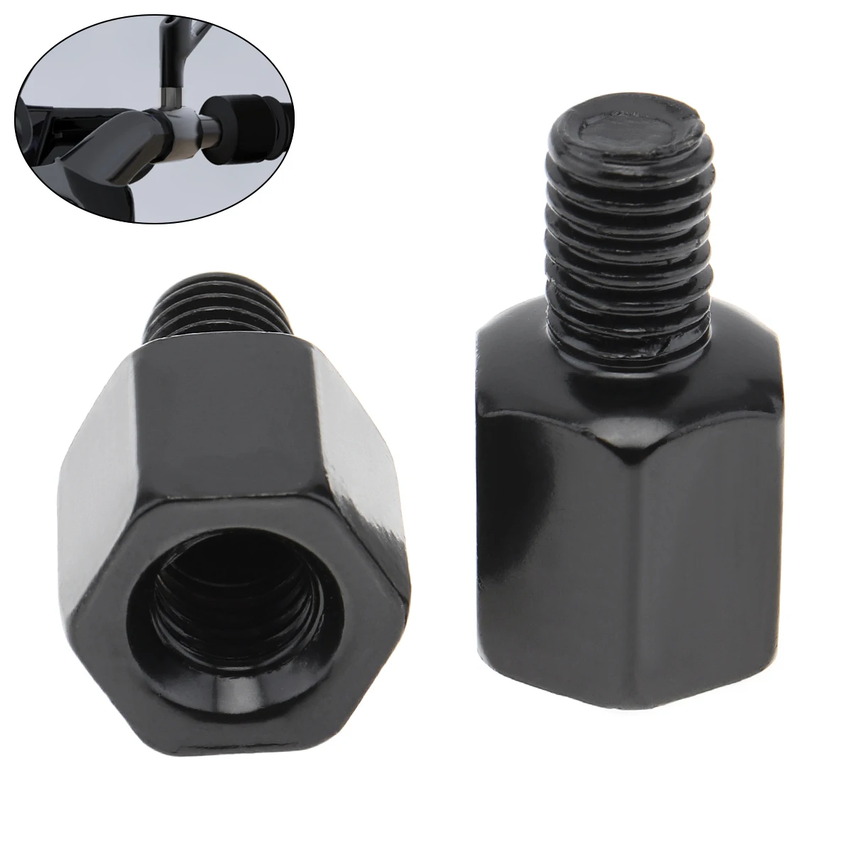 1 Piece Counterclockwise and Clockwise 8mm to 8mm Motorcycle RearView Mirror Screw Thread Adapter Conversion Bolt
1 Piece Counterclockwise and Clockwise 8mm to 8mm Motorcycle RearView Mirror Screw Thread Adapter Conversion Bolt