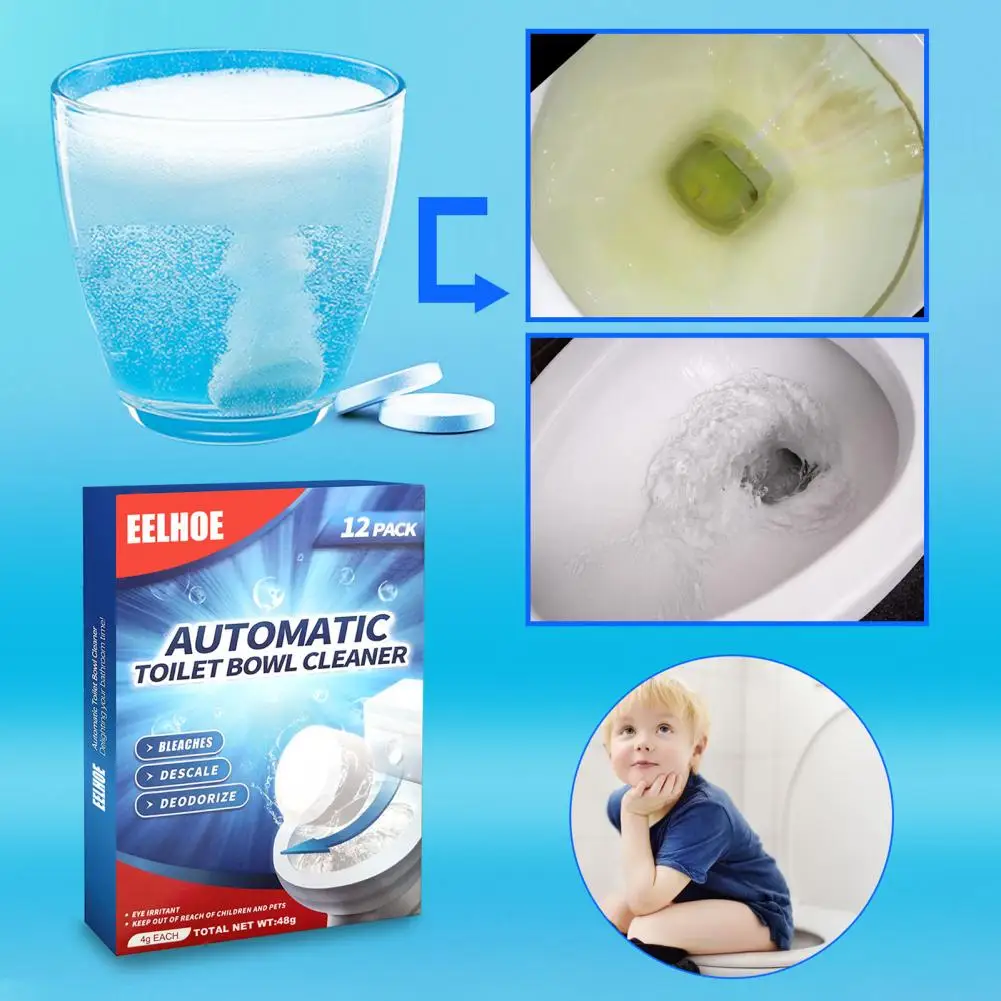 12Pcs/Bag Multifunctional Effervescent Spray Concentrate Cleaner Home Toilet Cleaner Chlorine Tablets Household Cleaning
12Pcs/Bag Multifunctional Effervescent Spray Concentrate Cleaner Home Toilet Cleaner Chlorine Tablets Household Cleaning