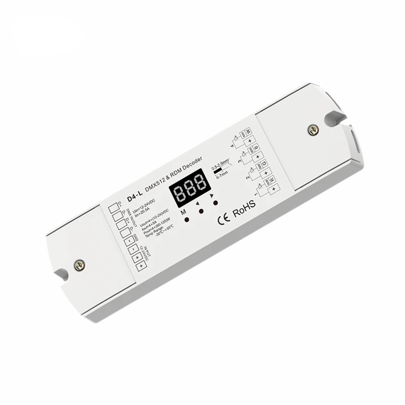 SAGE LU MEI 4-зонный RGB RGBW DMX контроллер
SAGE LU MEI 4-зонный RGB RGBW DMX контроллер