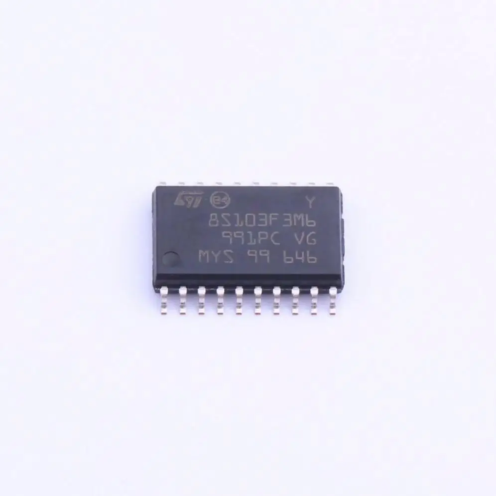 MCU 8-битный STM8S STM8 CISC 8KB Flash 3,3 В/5 в 20-контактный SO W трубчатый рельс/трубка STM8S103F3M6
MCU 8-битный STM8S STM8 CISC 8KB Flash 3,3 В/5 в 20-контактный SO W трубчатый рельс/трубка STM8S103F3M6