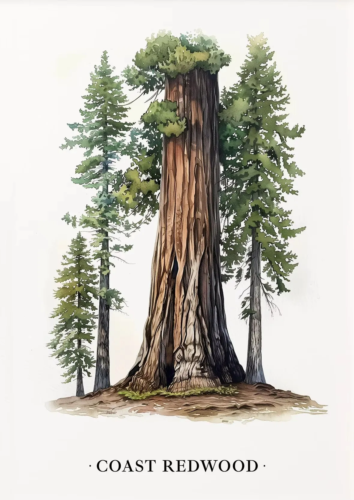 Настенный художественный постер "Пышное дерево"
Настенный художественный постер "Пышное дерево"