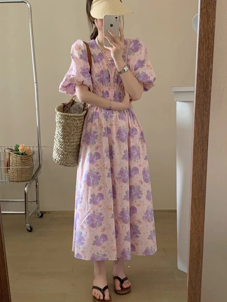 QOERLIN Summer New Women Elegent Party Maxi Print Dress Female Fashion French Retro One Piece Princess Fancy Clothes Vestidos
QOERLIN Summer New Women Elegent Party Maxi Print Dress Female Fashion French Retro One Piece Princess Fancy Clothes Vestidos