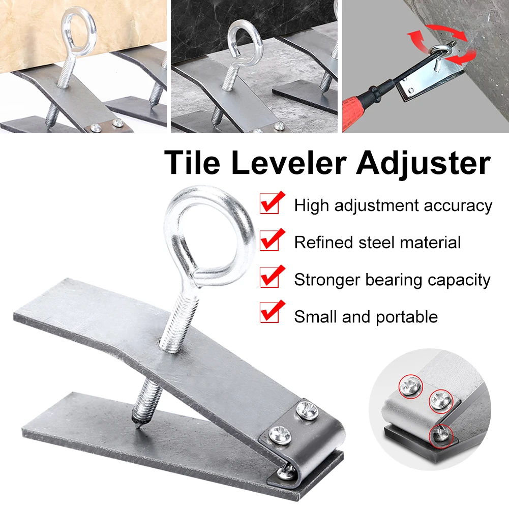 Stainless Steel Tile Locator Height Adjustment Regulator Wall Ceramic Lifter Tools Tile Leveling Device Tile Leveler Adjuster
Stainless Steel Tile Locator Height Adjustment Regulator Wall Ceramic Lifter Tools Tile Leveling Device Tile Leveler Adjuster