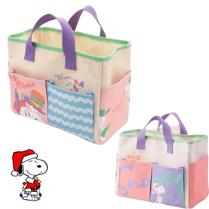 Snoopy Ice Cream Canvas Bag Anime Cartoon Puppy Girl Heart Large-Capacity Girls Handbag Kawaii Portable Mommy Storage Tote Bag
Snoopy Ice Cream Canvas Bag Anime Cartoon Puppy Girl Heart Large-Capacity Girls Handbag Kawaii Portable Mommy Storage Tote Bag
