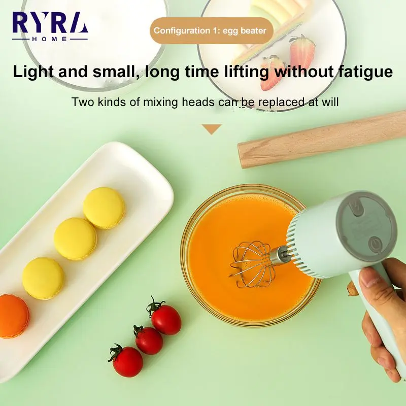 Портативный беспроводной миксер для теста, 3 скорости 
Портативный беспроводной миксер для теста, 3 скорости