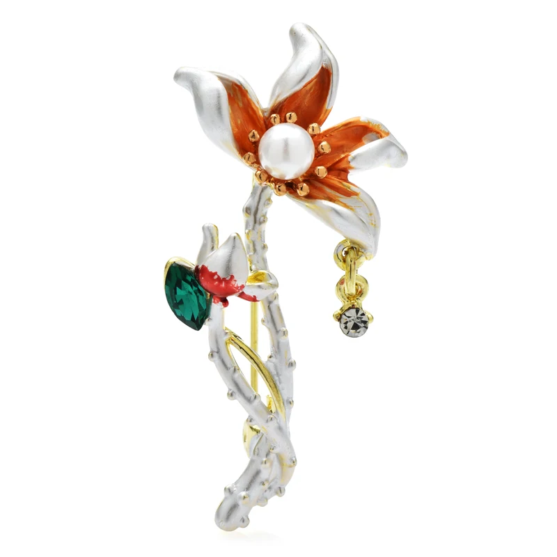 Wuli&baby Enamel Lotus Brooches For Women Unisex Rhinestone Classic Flower Party Office Brooch Pin Gifts
Wuli&baby Enamel Lotus Brooches For Women Unisex Rhinestone Classic Flower Party Office Brooch Pin Gifts