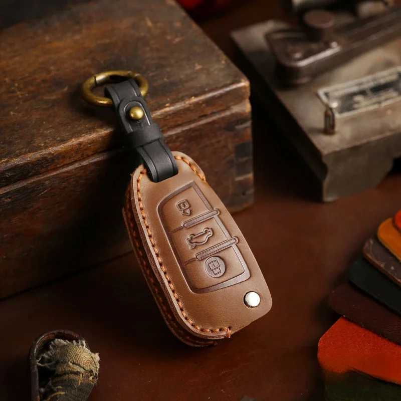 Fob Protector Car Key Case Cover Leather Keychain Holder Accessories for Audi A1 A3 Q2l Q3 S3 S5 S6 R8 Tt Old Q7 Q5 A6 A4 Bag
Fob Protector Car Key Case Cover Leather Keychain Holder Accessories for Audi A1 A3 Q2l Q3 S3 S5 S6 R8 Tt Old Q7 Q5 A6 A4 Bag