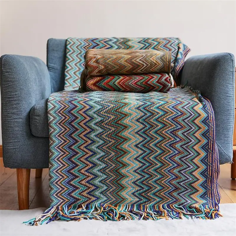 100% Acryl Hand Knitted Blanket with Tassel Summer Blanket Bed Sofa Travel Breathable Chic Bohemian Soft Comfortable Blanket
100% Acryl Hand Knitted Blanket with Tassel Summer Blanket Bed Sofa Travel Breathable Chic Bohemian Soft Comfortable Blanket