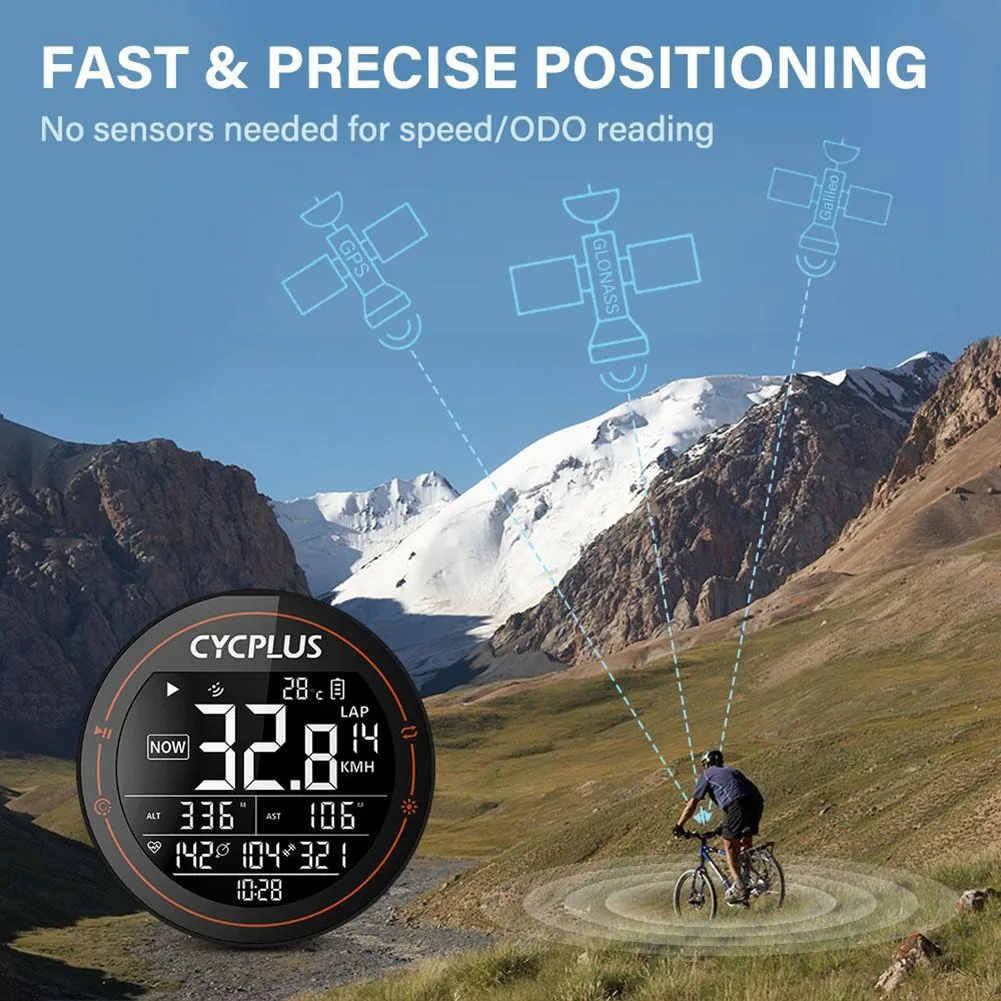 Велосипедный Беспроводной GPS-компьютер CYCPLUS M2, спидометр, одометр, секундомер для использования в течение 30 часов, велосипедный компьютер
Велосипедный Беспроводной GPS-компьютер CYCPLUS M2, спидометр, одометр, секундомер для использования в течение 30 часов, велосипедный компьютер