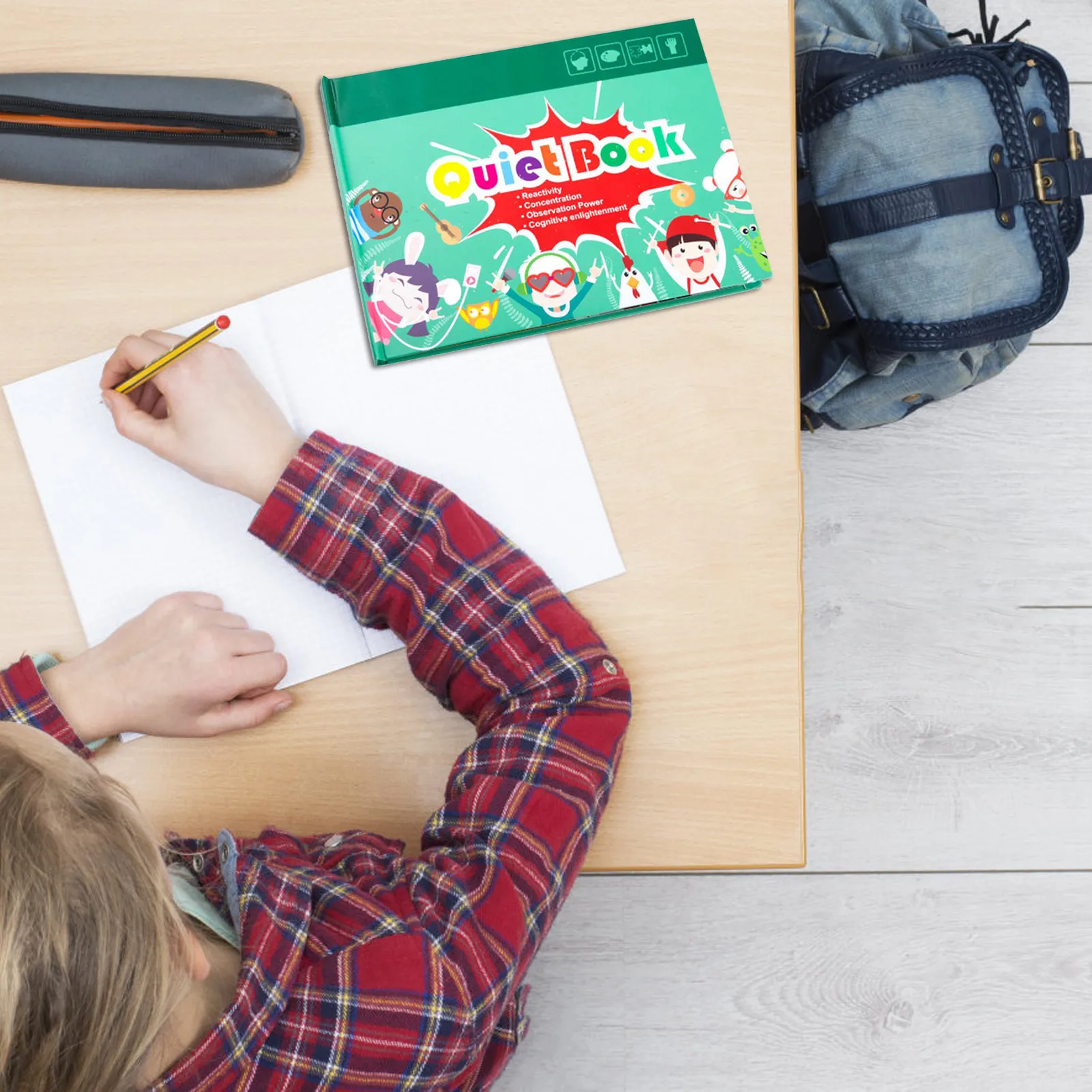 Cute Sticker Books Children's Concentration Training Sticker Book Baby Student Stickers Children Books Educational Toys
Cute Sticker Books Children's Concentration Training Sticker Book Baby Student Stickers Children Books Educational Toys