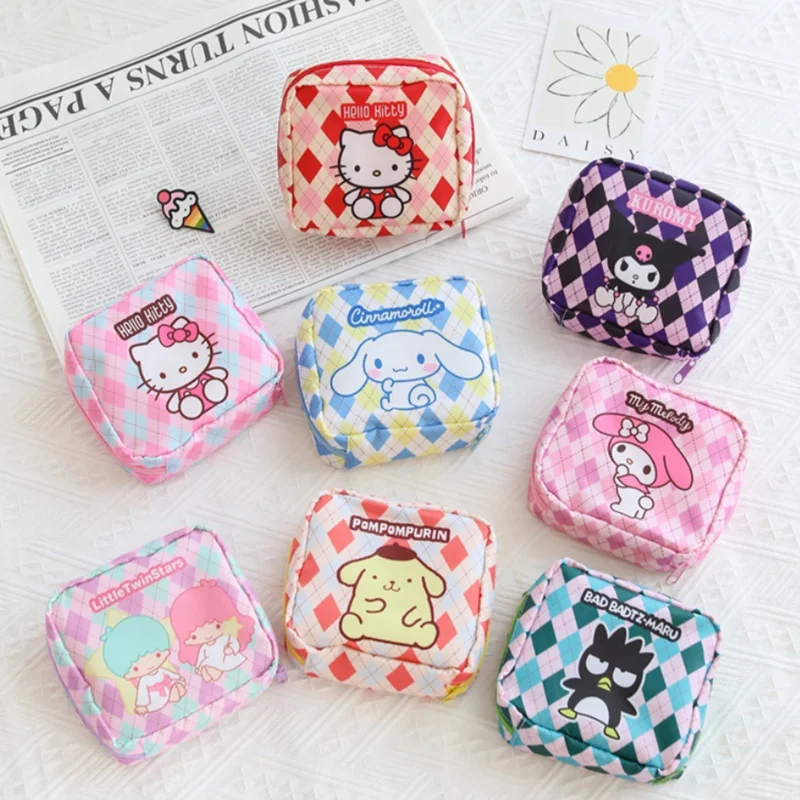 Sanrio Cartoon Storage Bag Kuromi Hello Kitty Melody Cinnamoroll Anime Figures Kawaii Girls Coin Purse Portable Cosmetic Bags
Sanrio Cartoon Storage Bag Kuromi Hello Kitty Melody Cinnamoroll Anime Figures Kawaii Girls Coin Purse Portable Cosmetic Bags