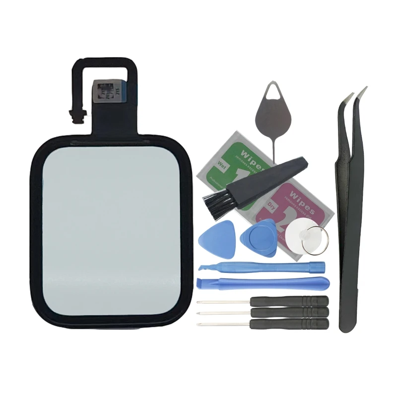 40/44mm LCD Display Glass Plate Touch Screen Digitizer Assembly Replacement Compatible with Watch Series S6 Smart Watch E8BE
40/44mm LCD Display Glass Plate Touch Screen Digitizer Assembly Replacement Compatible with Watch Series S6 Smart Watch E8BE