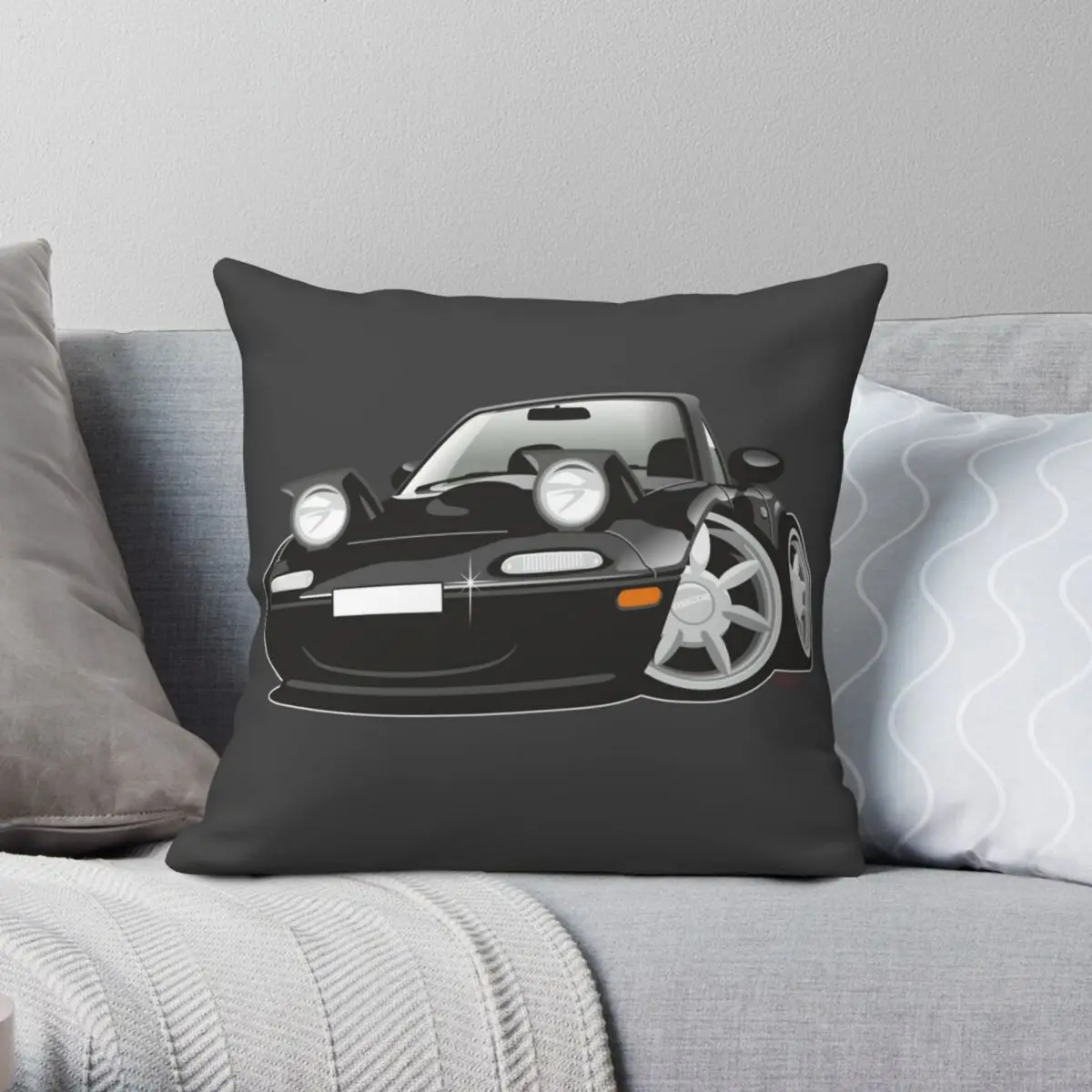 Чехол для подушки из полиэстера и льна, с рисунком
Чехол для подушки из полиэстера и льна, с рисунком