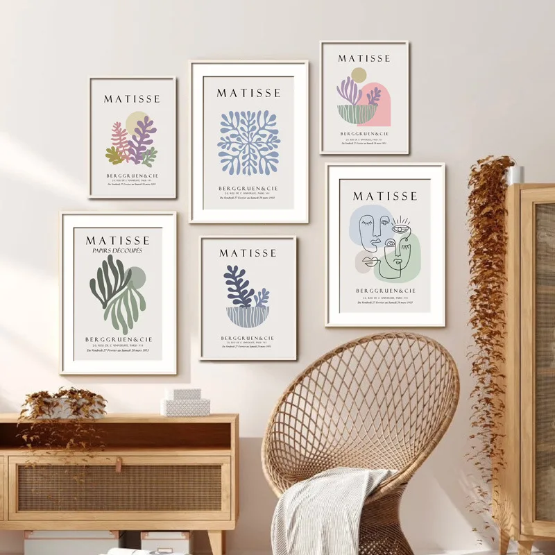Abstract Matisse Green Leaves Face Line Wall Art Posters Boho Canvas Painting Prints Pictures Modern Living Room Interior Decor
Abstract Matisse Green Leaves Face Line Wall Art Posters Boho Canvas Painting Prints Pictures Modern Living Room Interior Decor