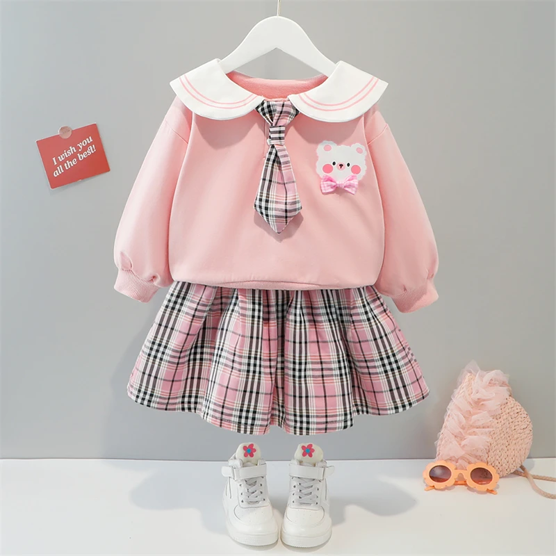 Toddler Girls Clothing Sets 2022 Spring Autumn Children Outfits Baby Cartoon Rabbit Bowknot Tops Plaid Skirt Kids Infant Clothes
Toddler Girls Clothing Sets 2022 Spring Autumn Children Outfits Baby Cartoon Rabbit Bowknot Tops Plaid Skirt Kids Infant Clothes