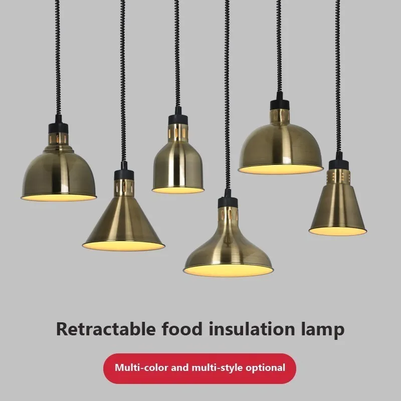 Food Heating Pendant Light Hanging Lamp for Ceiling Dining Room Kitchen Restaurant Electric Adjustable 250W Lighting Fixtures
Food Heating Pendant Light Hanging Lamp for Ceiling Dining Room Kitchen Restaurant Electric Adjustable 250W Lighting Fixtures