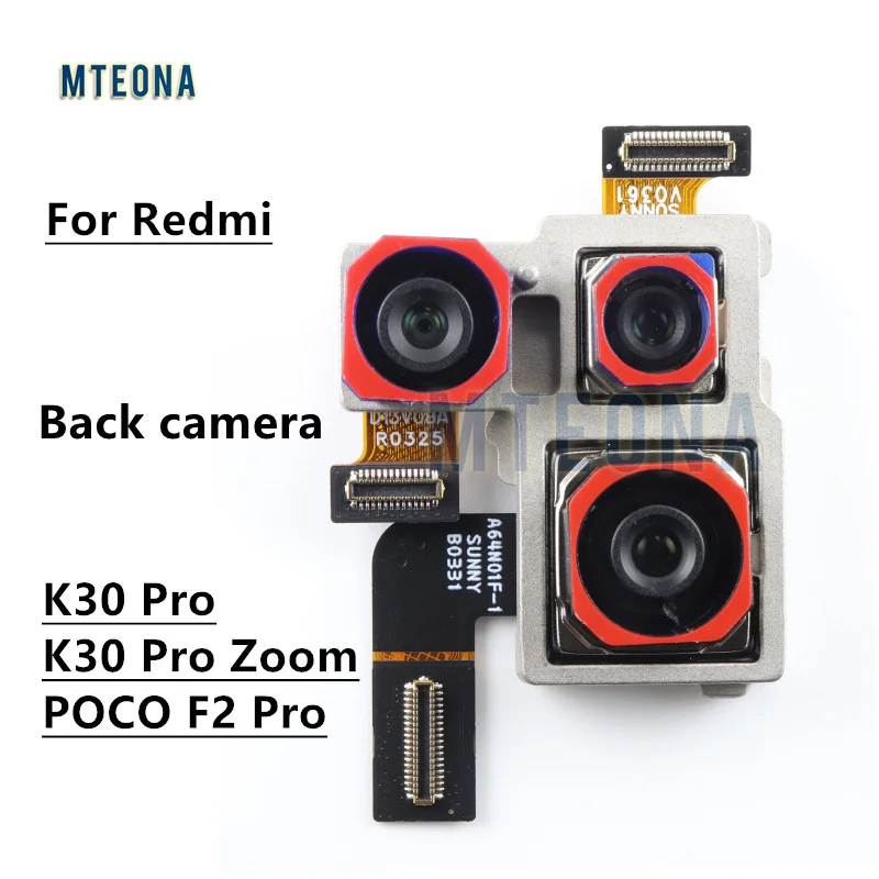 Камера заднего вида для Redmi K30 Pro Zoom K30 Pro POCO F2 Pro, модуль основной камеры, запасные части, оригинал
Камера заднего вида для Redmi K30 Pro Zoom K30 Pro POCO F2 Pro, модуль основной камеры, запасные части, оригинал