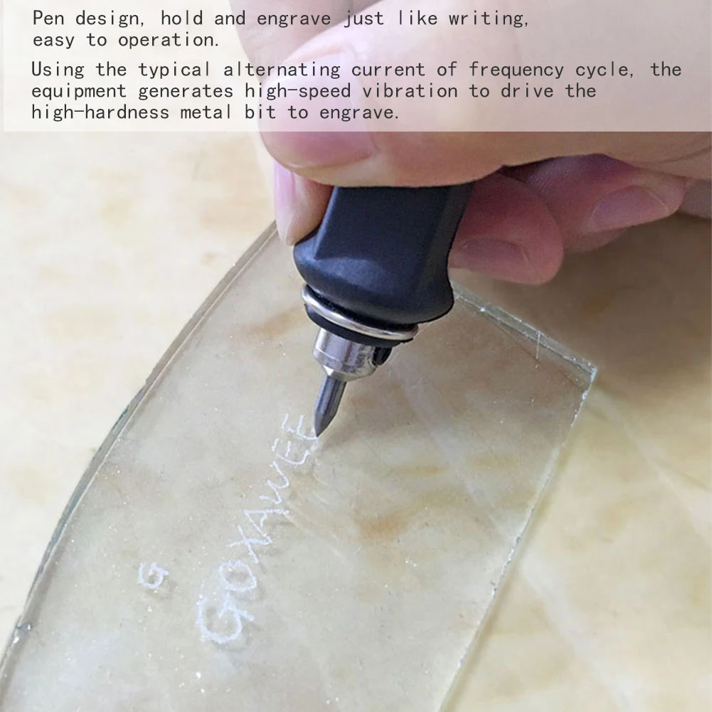 EU 220V Electric Engraver Jewelry Carving Pen Metal Wood Engraving Lettering Pen Woodmaking Tool For Plotter Machine Wood Metal
EU 220V Electric Engraver Jewelry Carving Pen Metal Wood Engraving Lettering Pen Woodmaking Tool For Plotter Machine Wood Metal