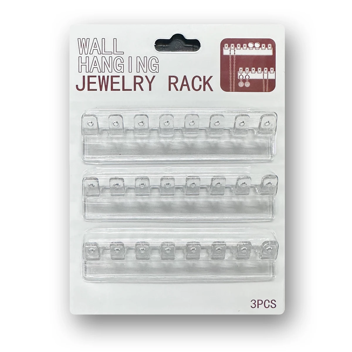 Настенный органайзер для украшений из пластика
Настенный органайзер для украшений из пластика
