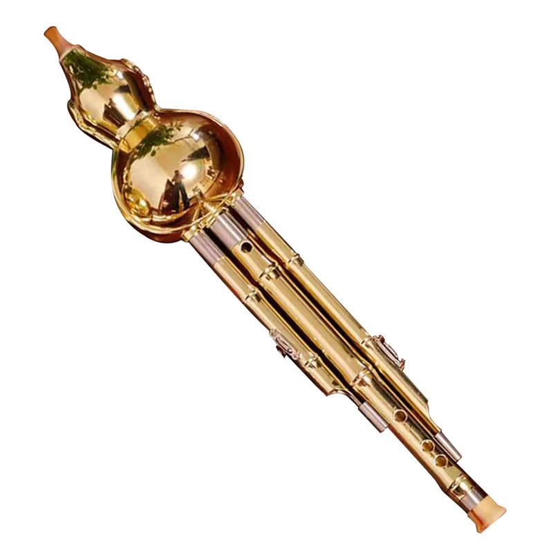Calabash Clarinet for Beginners Fall Prevention Gilded Children Adults Resin Material Stage Performance Musical Instruments 2022
Calabash Clarinet for Beginners Fall Prevention Gilded Children Adults Resin Material Stage Performance Musical Instruments 2022