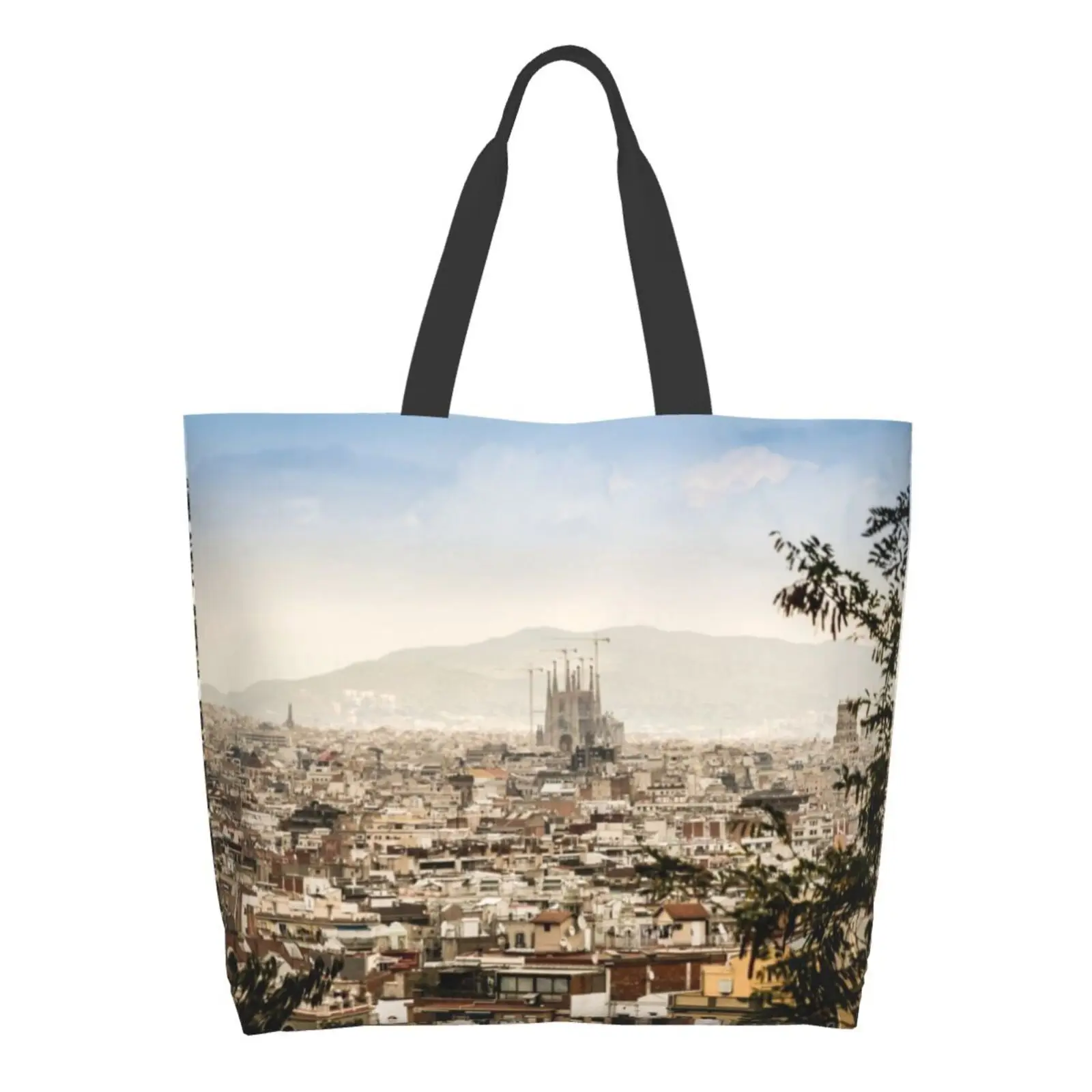 View Shopping Bags Girls Fashion Casual Pacakge Hand Bag The Holy Family City Dali Antoni Gaudí Mountain Beautiful Landscapes 
View Shopping Bags Girls Fashion Casual Pacakge Hand Bag The Holy Family City Dali Antoni Gaudí Mountain Beautiful Landscapes