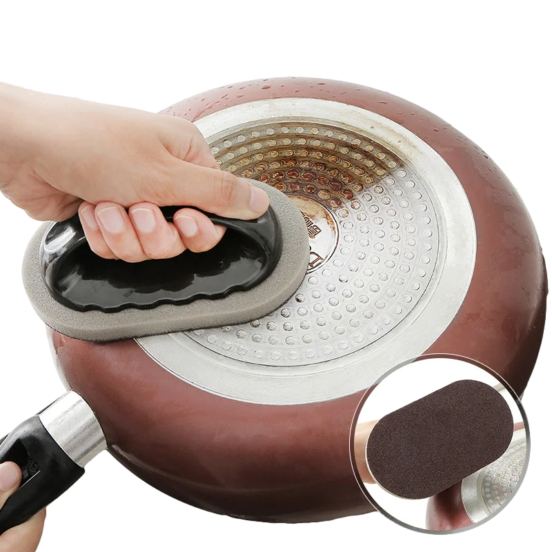 Magic Pan Cleaner Melamine Sponge Brush for Pan Pot Strong Decontamination Cleaing Brush Descaling Knife Kitchen Cleaning Tools
Magic Pan Cleaner Melamine Sponge Brush for Pan Pot Strong Decontamination Cleaing Brush Descaling Knife Kitchen Cleaning Tools