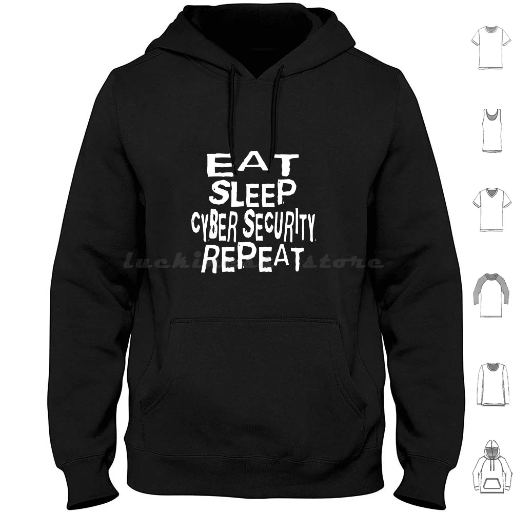 Eat Sleep Cyber Security Repeat Hoodie cotton Long Sleeve Eat Sleep Programmer Programming Computer Programmer Cyber
Eat Sleep Cyber Security Repeat Hoodie cotton Long Sleeve Eat Sleep Programmer Programming Computer Programmer Cyber