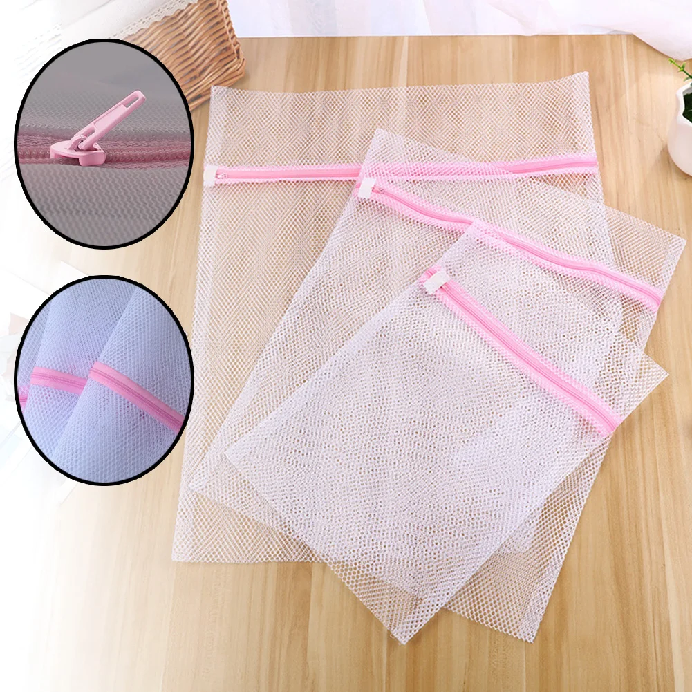 Laundry Wash Bags Foldable Zippered Mesh Delicates Lingerie Bra Sock Underwear Clothes Protection Net For Washing Machine
Laundry Wash Bags Foldable Zippered Mesh Delicates Lingerie Bra Sock Underwear Clothes Protection Net For Washing Machine