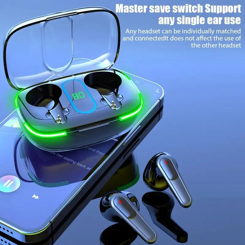 Pro70 TWS Wireless Bluetooth Earphones Noise Reduction Touch Control Music Headphones Power Display With Mic Earbuds For Phone
Pro70 TWS Wireless Bluetooth Earphones Noise Reduction Touch Control Music Headphones Power Display With Mic Earbuds For Phone