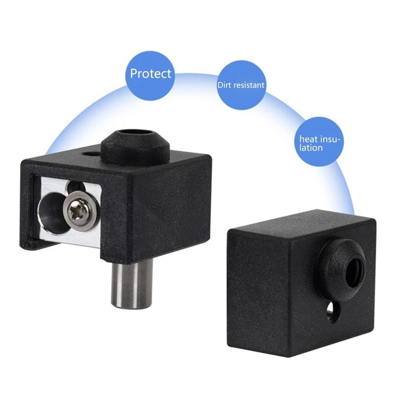 Heating Block High Temperature Aluminum Heater Block for Ender 3 S1 CR-10 Smart Pro Heater Block 3D Printer Parts 2022 New 
Heating Block High Temperature Aluminum Heater Block for Ender 3 S1 CR-10 Smart Pro Heater Block 3D Printer Parts 2022 New