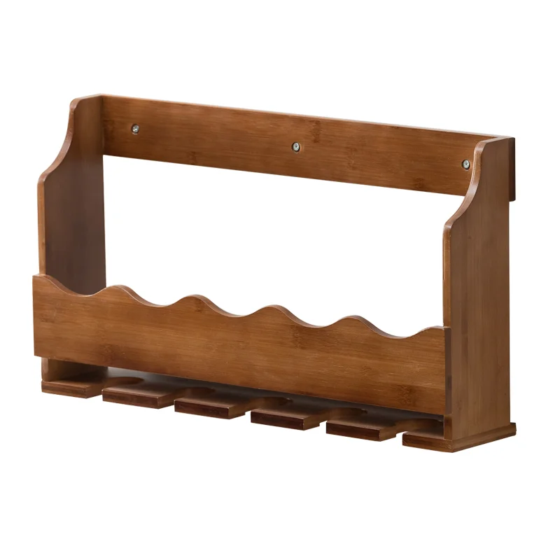 Wine Glasses Stand Simple Bamboo Wine Rack Wall Hanging Restaurant Storage Rack Wine Glass Rack Upside Down Bar Hanging
Wine Glasses Stand Simple Bamboo Wine Rack Wall Hanging Restaurant Storage Rack Wine Glass Rack Upside Down Bar Hanging