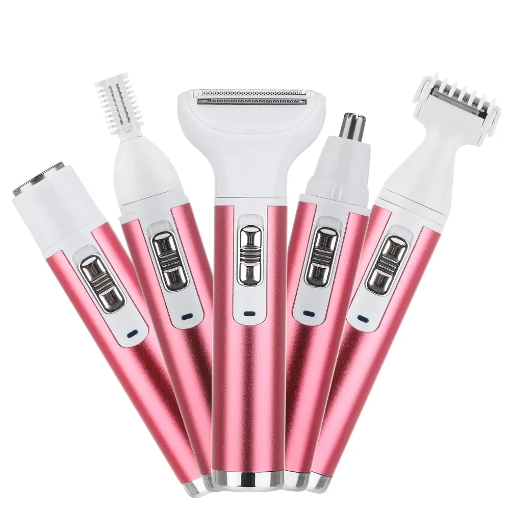 5 in 1 Electric Hair Remover Lady Shaver Nose Hair Trimmer Eyebrow Shaper Leg Armpit Bikini Trimmer Women Epilator Rechargeable 
5 in 1 Electric Hair Remover Lady Shaver Nose Hair Trimmer Eyebrow Shaper Leg Armpit Bikini Trimmer Women Epilator Rechargeable