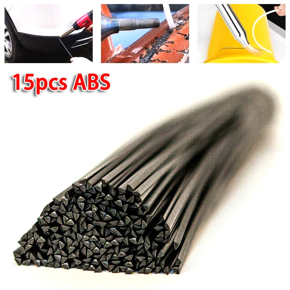 15PCS ABS Plastic Welding Rods 3mm Triangular Welding Rod For Motorcycle Motorbike Fairings Repairs Car Bumper Repair Tools
15PCS ABS Plastic Welding Rods 3mm Triangular Welding Rod For Motorcycle Motorbike Fairings Repairs Car Bumper Repair Tools