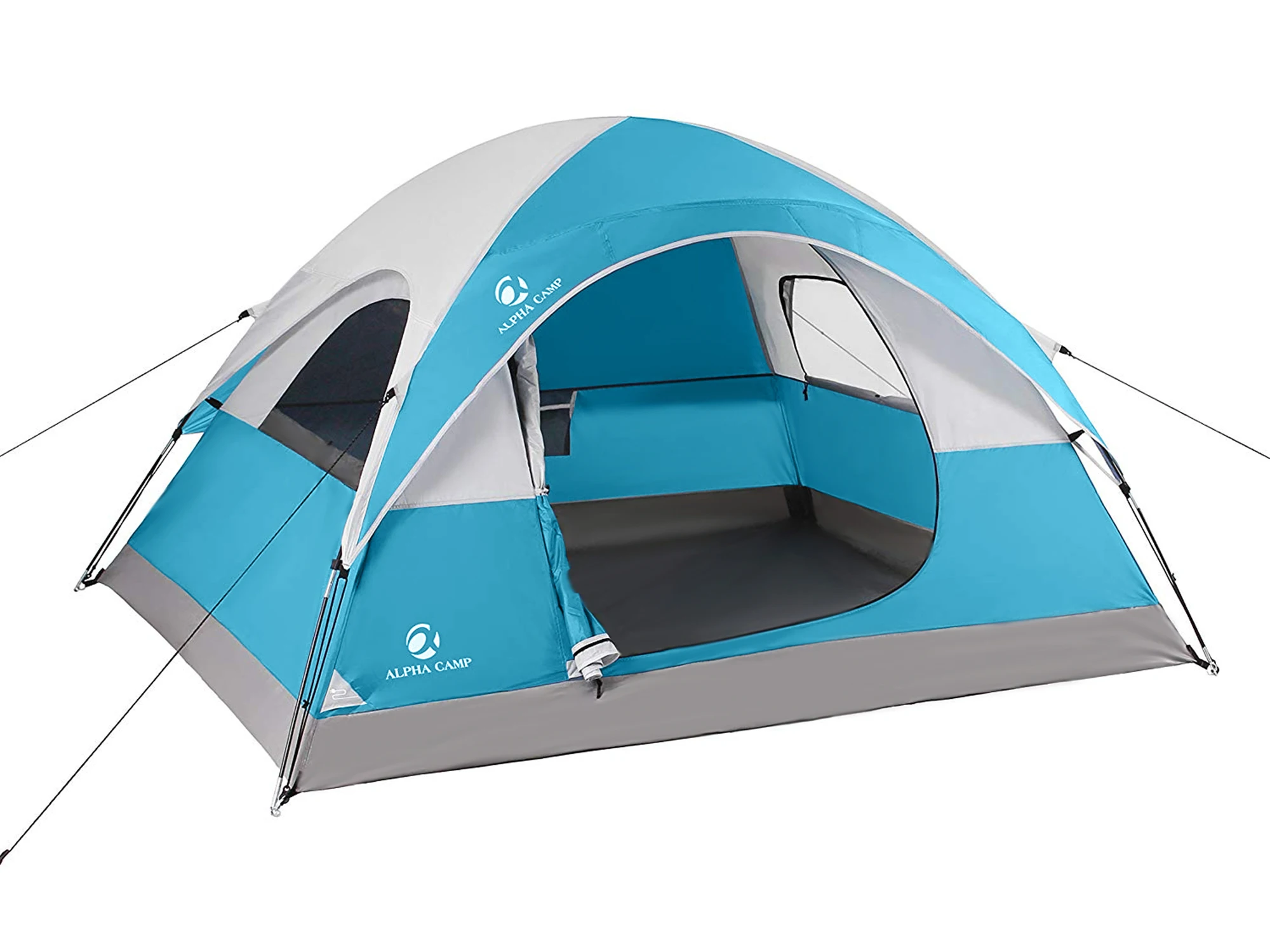 Camp 3-Person Camping Dome Tent Portable Dome Tent with Carry Bag for Outdoor Camping/Hiking, Blue
Camp 3-Person Camping Dome Tent Portable Dome Tent with Carry Bag for Outdoor Camping/Hiking, Blue