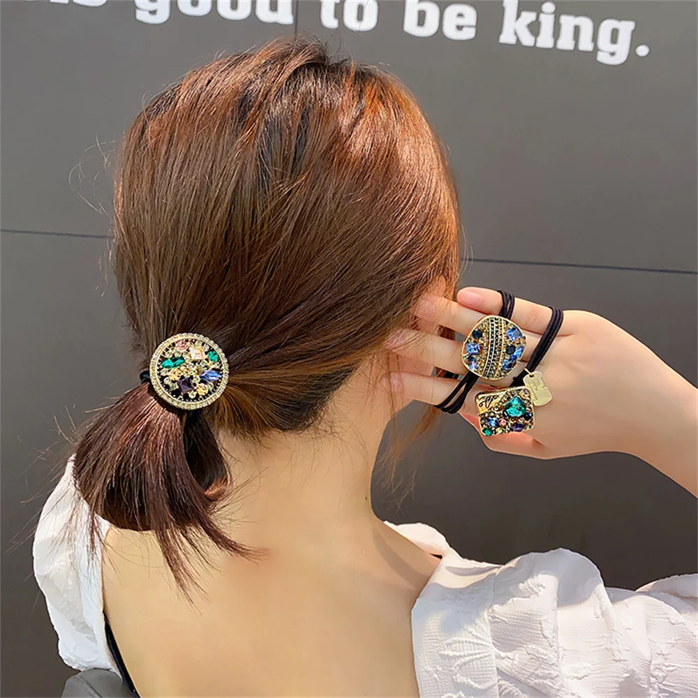 1 шт., Женская резинка для волос, с кристаллами
1 шт., Женская резинка для волос, с кристаллами