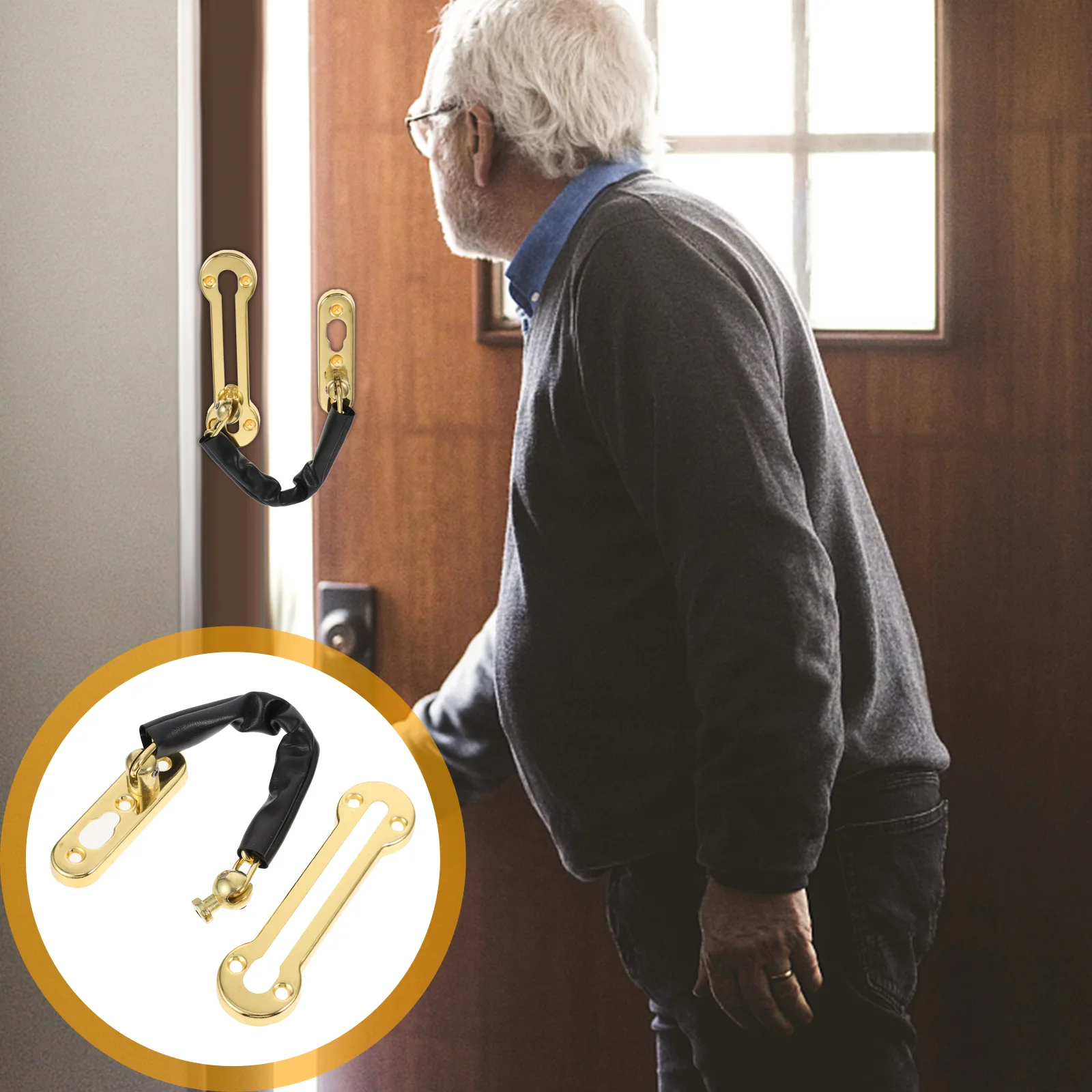 Door Stainless Lock Chain Steel Bolt Drill Hook Sliding Slide Buckle Heavy Duty Fronthinge Swinging Guard Hotel
Door Stainless Lock Chain Steel Bolt Drill Hook Sliding Slide Buckle Heavy Duty Fronthinge Swinging Guard Hotel