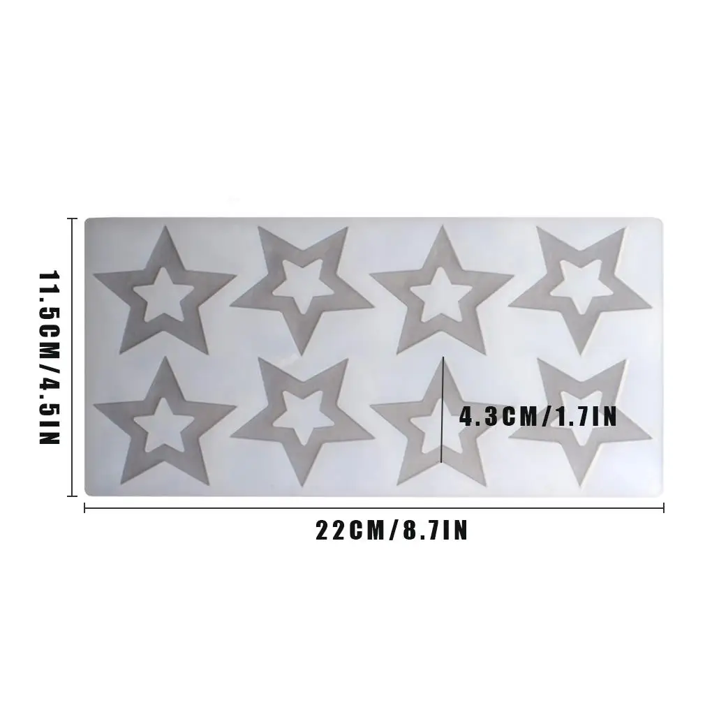 Hot DIY 3D Star Shape Silicone Mold Cake Decorating Tools Cupcake Silicone Mold Chocolate Mould Decor Muffin Pan Baking Stencil
Hot DIY 3D Star Shape Silicone Mold Cake Decorating Tools Cupcake Silicone Mold Chocolate Mould Decor Muffin Pan Baking Stencil