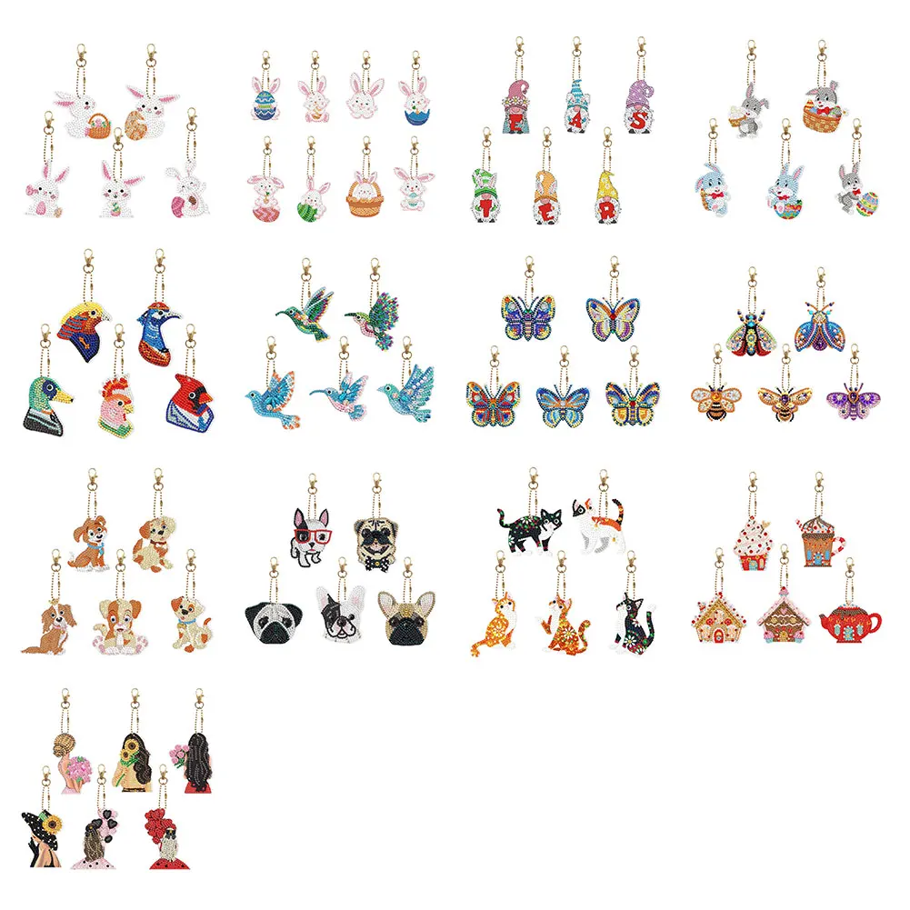 Алмазная живопись 5D, наборы брелоков, «сделай сам», мультяшное животное, брелок, женская сумка, подвеска, ювелирные изделия, мозаичное украш...
Алмазная живопись 5D, наборы брелоков, «сделай сам», мультяшное животное, брелок, женская сумка, подвеска, ювелирные изделия, мозаичное украш...