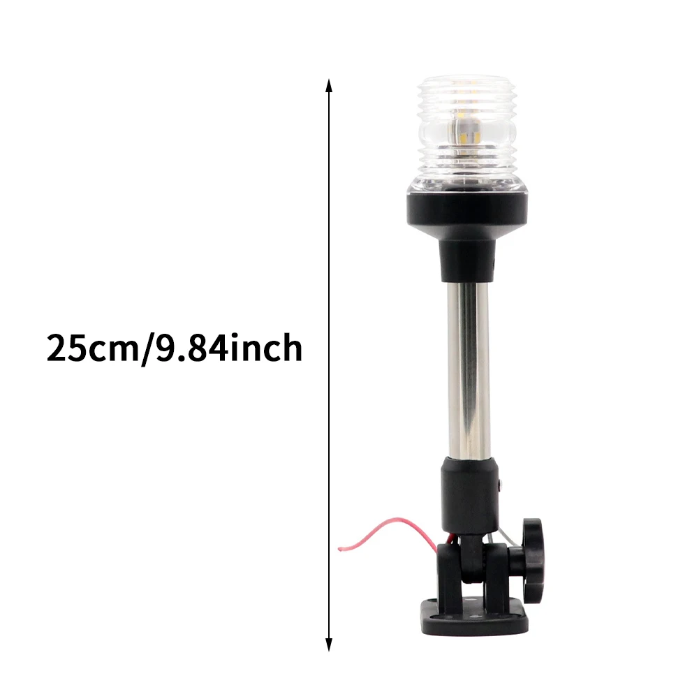 ABS Indicator Boat Stern Fold Down White Signal Lamp Pontoon Professional Waterproof LED Navigation Light Night Sailing Yacht
ABS Indicator Boat Stern Fold Down White Signal Lamp Pontoon Professional Waterproof LED Navigation Light Night Sailing Yacht